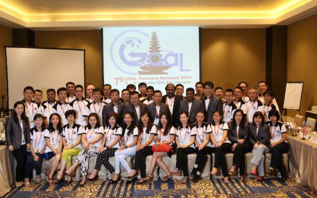 Delegates of the 7th GOAL Partners Network Conference, Bali, Indonesia, September 2014