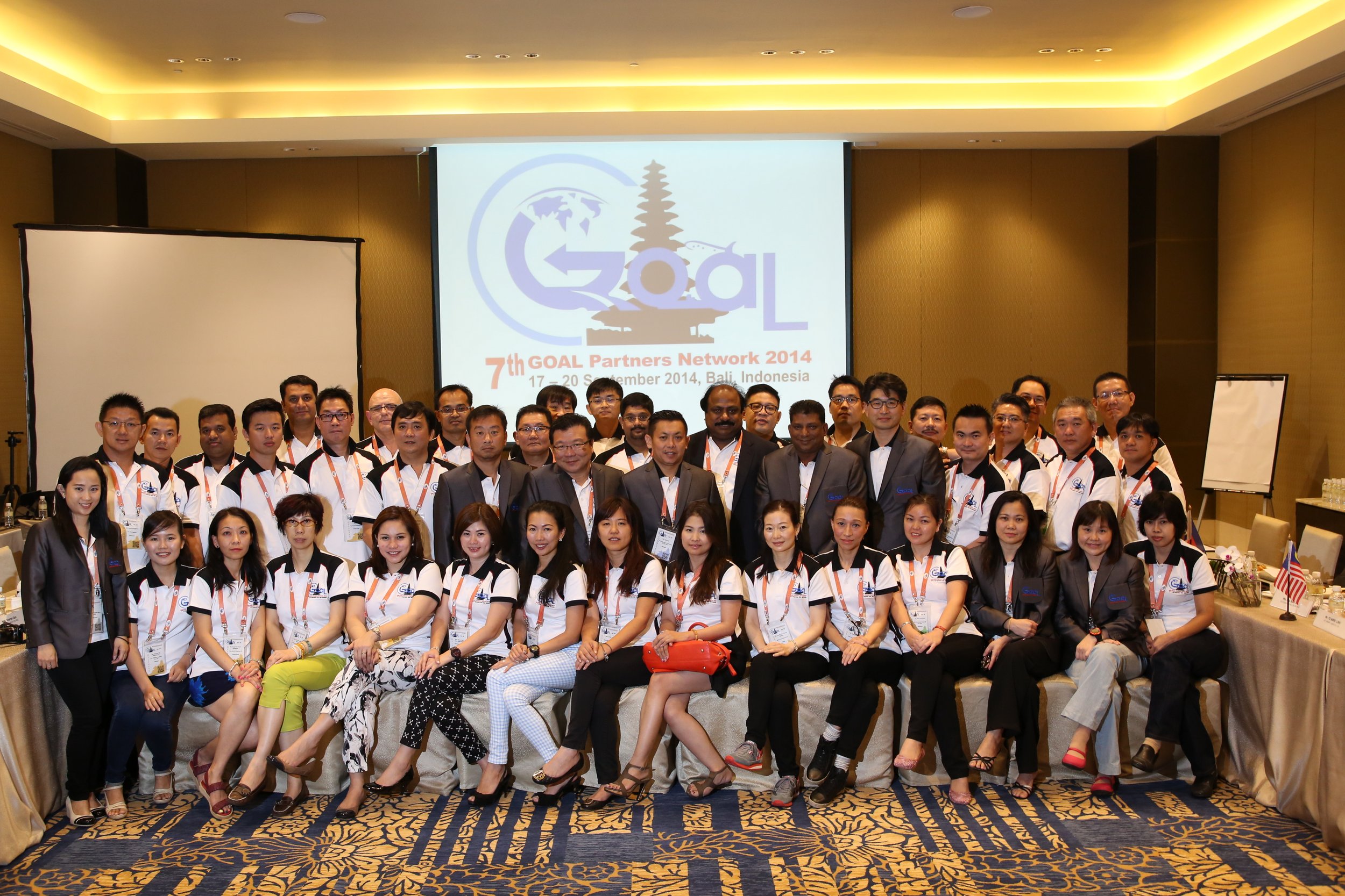 Delegates of the 7th GOAL Partners Network Conference, Bali, Indonesia, September 2014